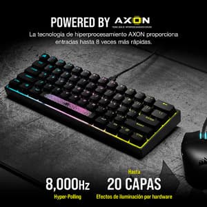 Teclado mecánico Corsair K65 RGB MINI