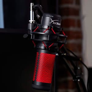 Micrófono HyperX HX-MICQC-BK QuadCast