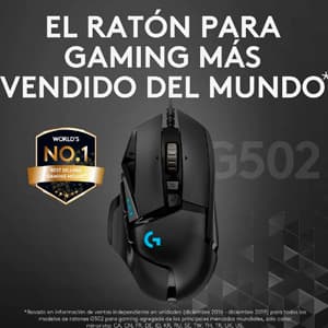 Ratón gaming Logitech G502 HERO