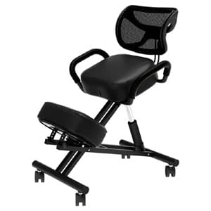 Silla ergonómica de rodillas con soporte de espalda Sogesfurniture